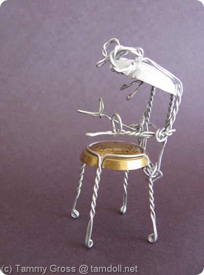Tamdoll's Champagne Chair