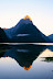 Orange Peaks of Milford Sound