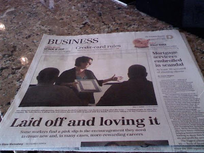 August 9, 2009, The Columbus Dispatch, Barb Girson profile ”Laid Off and Loving It”
Visit http://www.MySalesTactics.com/Press