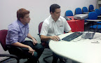 Renan e Waldir validam terceira etapa do projeto Makita.