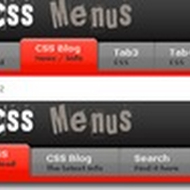 30 menu ngang tuyệt đẹp cho Blogger