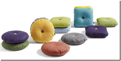 coussins colorés Pop coussins colorés Pop