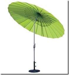 Parasol Shanghai Vert Parasol de jardin