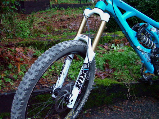 Fork front view