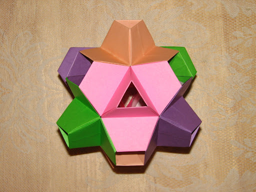 Unit Origami Multidimensional Transformations