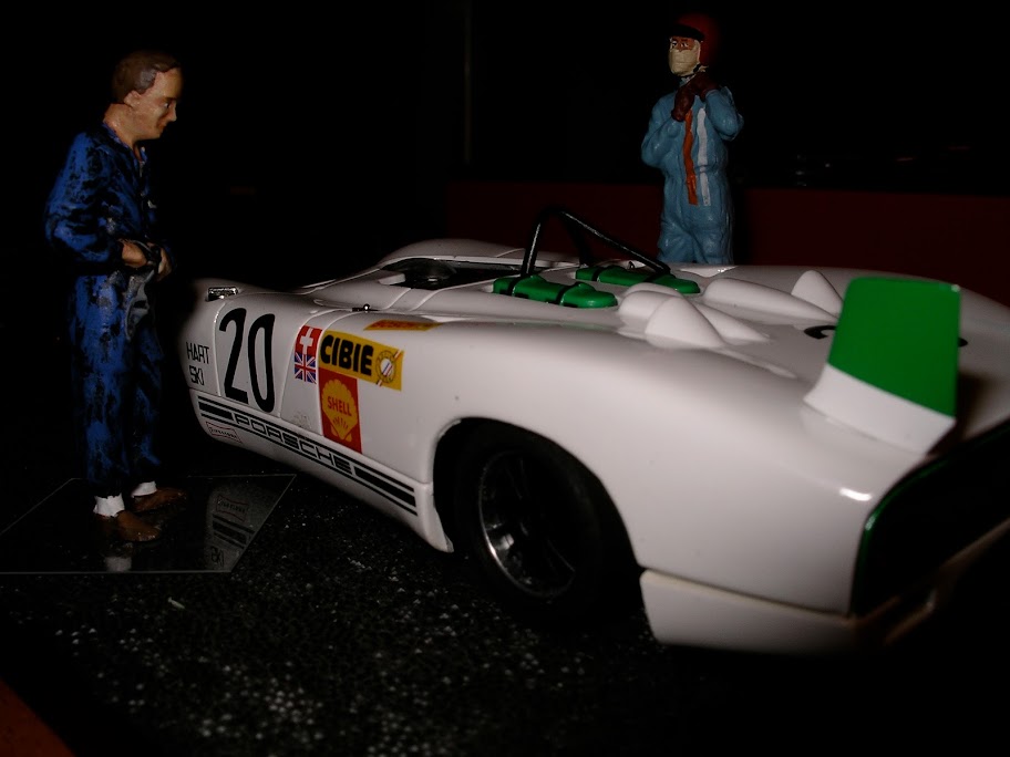 PORSCHE 908/2 Flunder N 76 24h Le Mans 1972 Lagniez - Touroul, White
