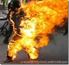 woman performs self-immolation in Luxembourg