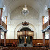  &ndash; The juxtaposition of wood and stone inside St. Peterskirche