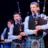 Inveraray & District Pipe Band at Celtic Connections 2010