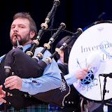 Inveraray & District Pipe Band at Celtic Connections 2010