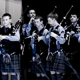 Inveraray & District Pipe Band at Celtic Connections 2010