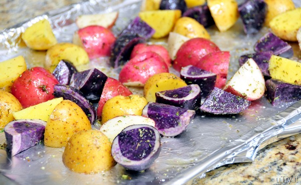 Roasted Potatoes with Herbs de Provence 