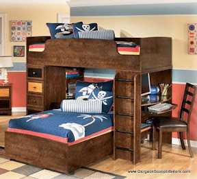 Bunk Bed with study table