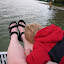 David and Momma's feet. &ndash; 05-Aug-2010
