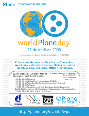 II Dia Mundial de Plone, Mérida 2009 II Dia Mundial de Plone, Mérida 2009