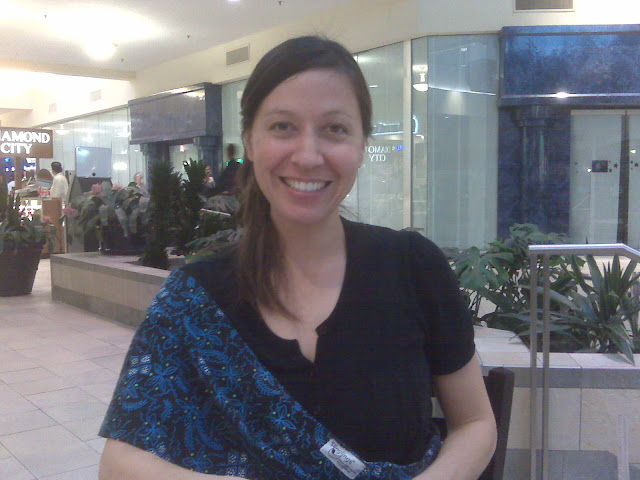 Happy Diana having tea with McKarthy and me. Happy Diana!