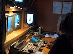 Year 10 BDC media students in the Television control room