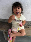 My little friend Abril in Areponapuchi