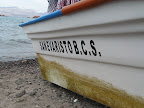 Beached boat