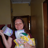  &ndash; Mama Vicki carrying gifts and supplies into Kitchen…. © 2007 NHA Photos