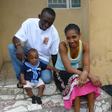  &ndash; James, Kadijah &amp; Little Roo on front porch of St. Laurence House…. © 2007 NHA Photos