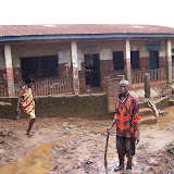  &ndash; Kroo Bay cleans up after flood. …. © 2008 September NHA Media Photos, Salu Bangura, photographer.