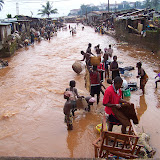  &ndash; Kroo Bay cleans up after flood. …. © 2008 September NHA Media Photos, Salu Bangura, photographer. Everyone works together to do what must be done. No grumbling, just doing what has to be.