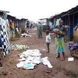  &ndash; Flood Damage: Kroo Bay cleans up after flood. …. © 2008 September NHA Media Photos, Salu Bangura, photographer.