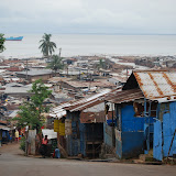  &ndash; Kroo Bay, Freetown, Sierra Leone. A Slum Community being pushed into the ocean. …. © 2008 September NHA Media Photos, Vicki Hicks photographer.