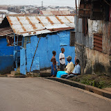  &ndash; Kroo Bay, Freetown, Sierra Leone. A Slum Community being pushed into the ocean. …. © 2008 September NHA Media Photos, Vicki Hicks photographer.