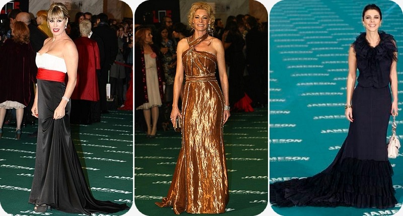 Miriam DiazAroca de Elio Bernhayer, Belen Rueda de CH, Maribel Verdu de Nina Ricci Miriam DiazAroca de Elio Bernhayer, Belen Rueda de CH, Maribel Verdu de Nina Ricci