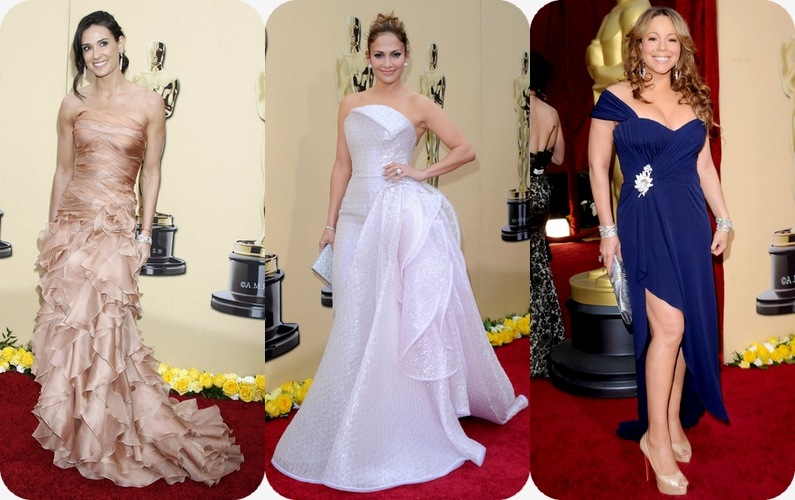 Oscar Demi, JLo y Mariah Oscar Demi, JLo y Mariah