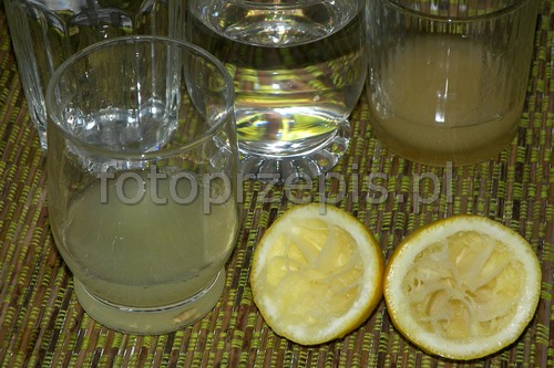 Nalewka cytrynowa Cytrynówka koktajle przepis foto Nalewka cytrynowa Cytrynówka koktajle przepis foto