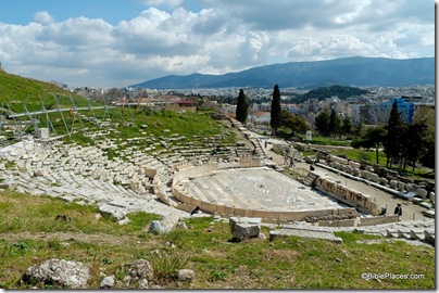 Athens theater of Dionysus, tb031806337 Athens theater of Dionysus, tb031806337