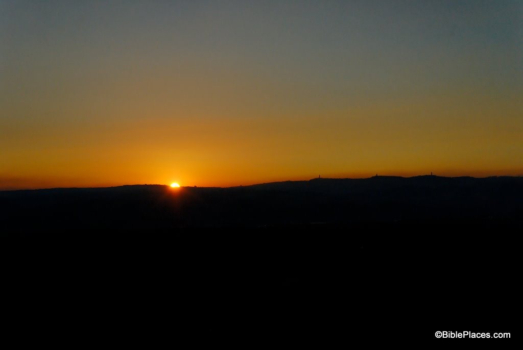 [Sunset over Mount of Olives, tb021107719[4].jpg]