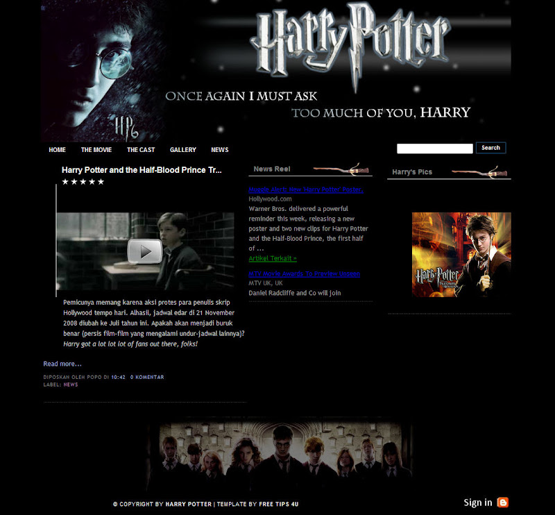 Harry Potter Black Edition