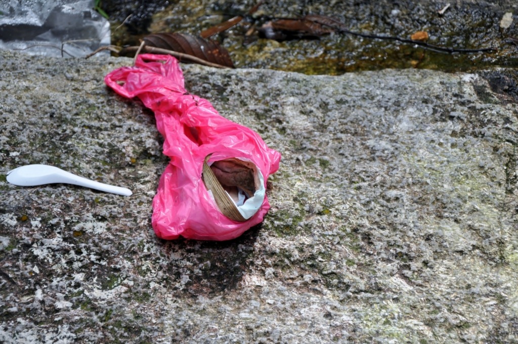 [Sanitary Pad left at the side of the falls[3].jpg]