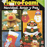 Fieltro y Foami n10 - Navidad, amor y paz