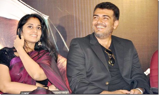 Salini_and_Ajith_in_asal Audio launch