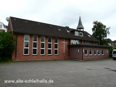Abbruch und Neubau der Neuapostolischen Kirche Schleswig