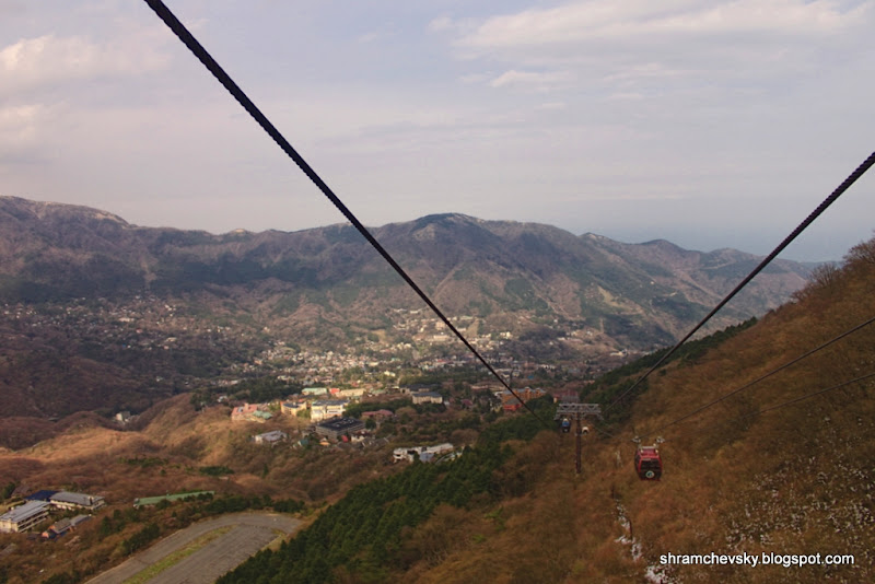 Japan Mount Fuji Hakone Ropeway Япония Фудзияма Фуджи Фудзи Хаконе Канатная Дорога
