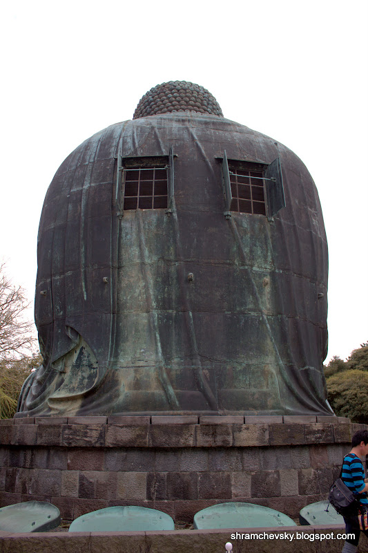 Japan Kamakura Daibutsu Giant Buddha Statue Япония Камакура Дайбуцу Гигантская Статуя Будды