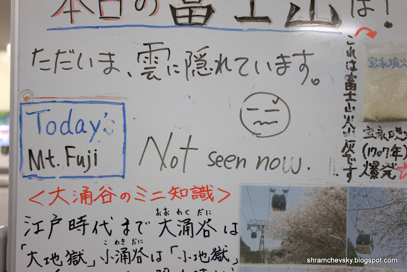 Japan Mount Fuji Hakone Owakudani Station Япония Фудзияма Фуджи Фудзи Хаконе Станция Овакудани
