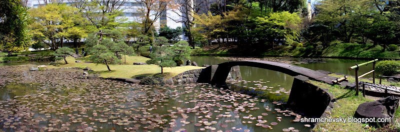 Japan Tokyo Koishikawa Korukaen Gardens Япония Токио Коишикава Корукаен Гарденс Самый Старый Парк