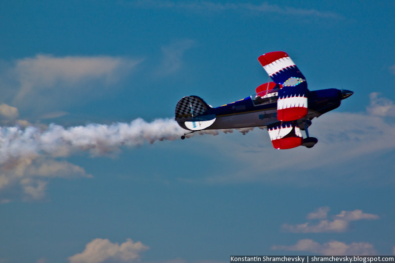 США Колорадо Авиация Самолёт Биплан SkyBolt 300 Team Chaos Randy Harris