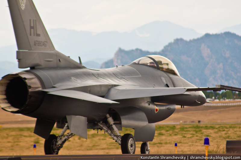USAF General Dynamics F-16 Fighting Falcon ВВС США Дженерал Дайнемикс Ф-16 Файтинг Фэлкон Сокол
