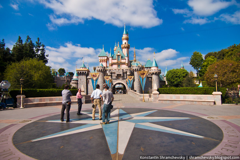 USA California Disneyland Anaheim Adventure Park США Калифорния Диснейленд Анахайм Парк