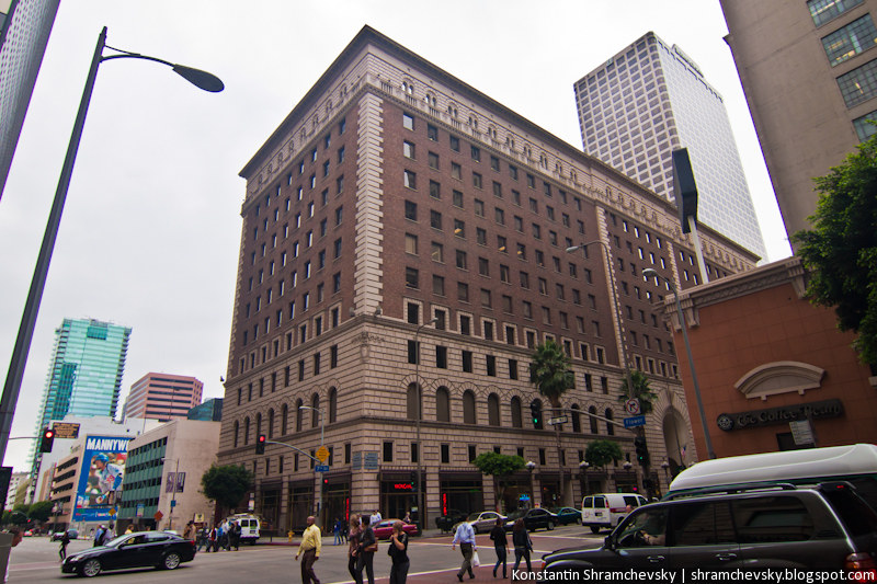 USA California Los Angeles Downtown США Калифорния Лос-Анджелес Центр Даунтаун