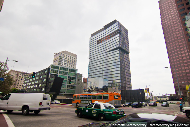 USA California Los Angeles Downtown США Калифорния Лос-Анджелес Центр Даунтаун