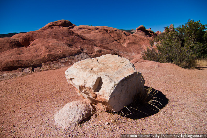 USA Colorado Springs Garden Of The Gods США Колорадо Спрингс Сад Богов